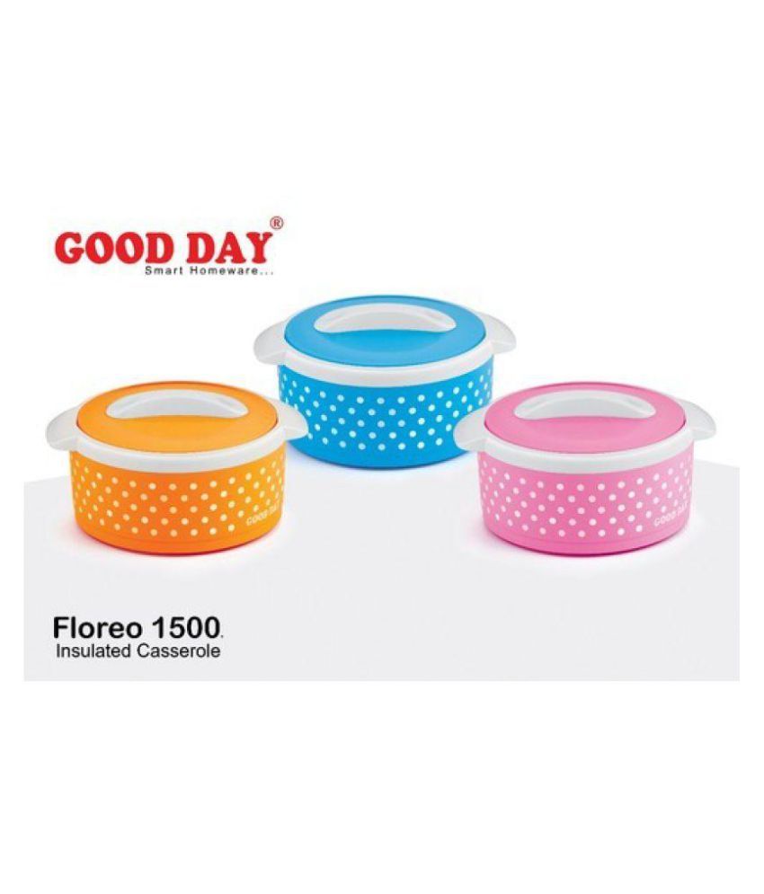 Good Day Casserole set Floreo Picnic Set 1 Pcs Buy Online at Best