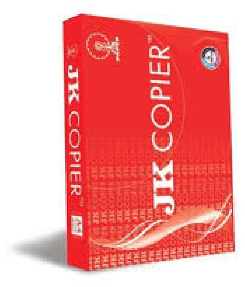 JK Copier A4 size Paper, 500 sheets, 75GSM