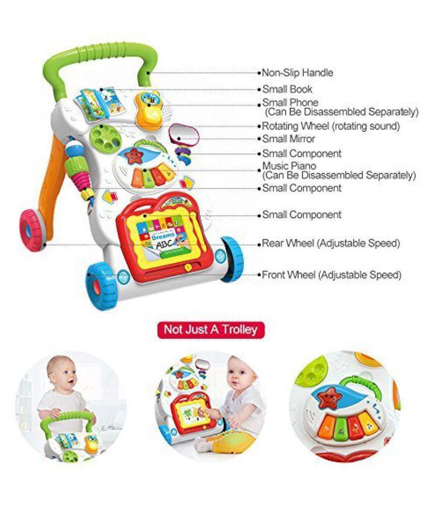 musical walker with front light