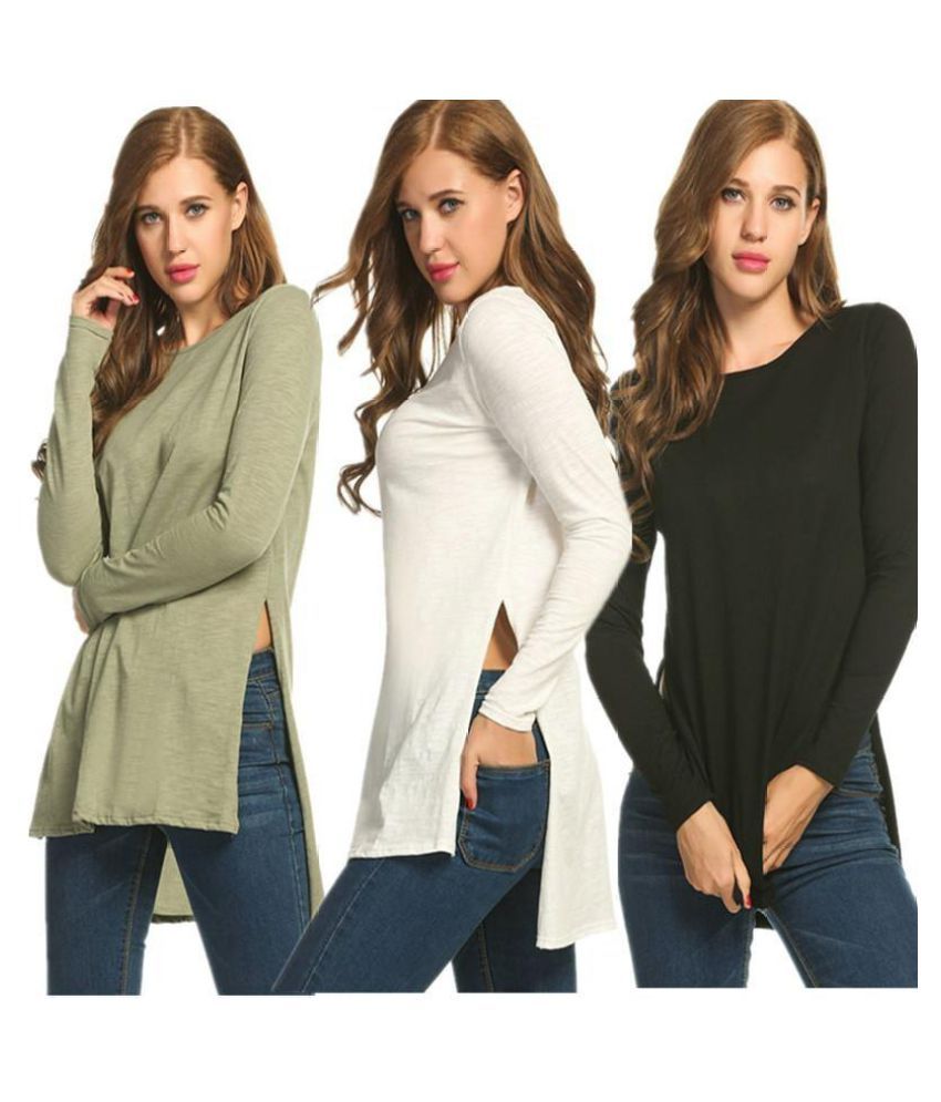 ladies casual long sleeve tops