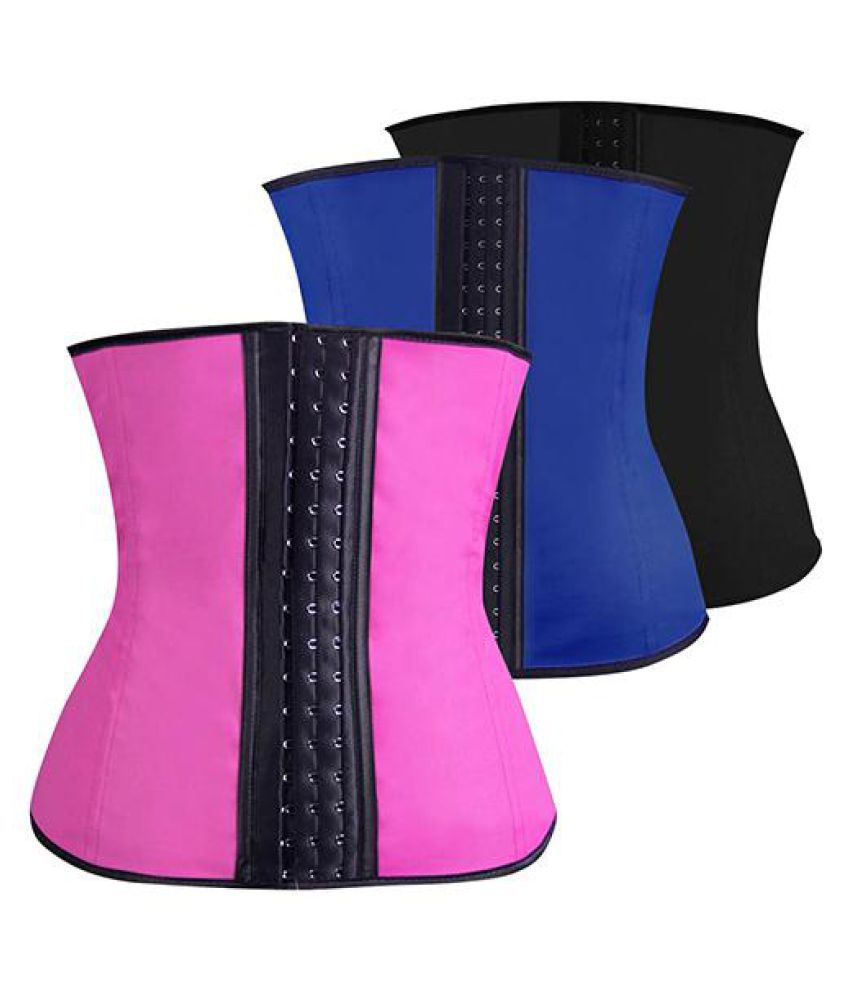 Girl Waist Cincher Plus Size Steel Boned Corset Bustier Waist Slimming - Buy Girl Waist Cincher Plus Size Steel Corset Bustier Waist Slimming Shapewear Online at Low Price in India -