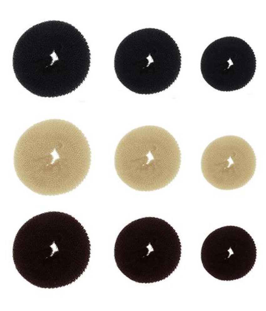 Women Magic Donut Hair Ring Bun Former Shaper Hair Styler Tie Updo