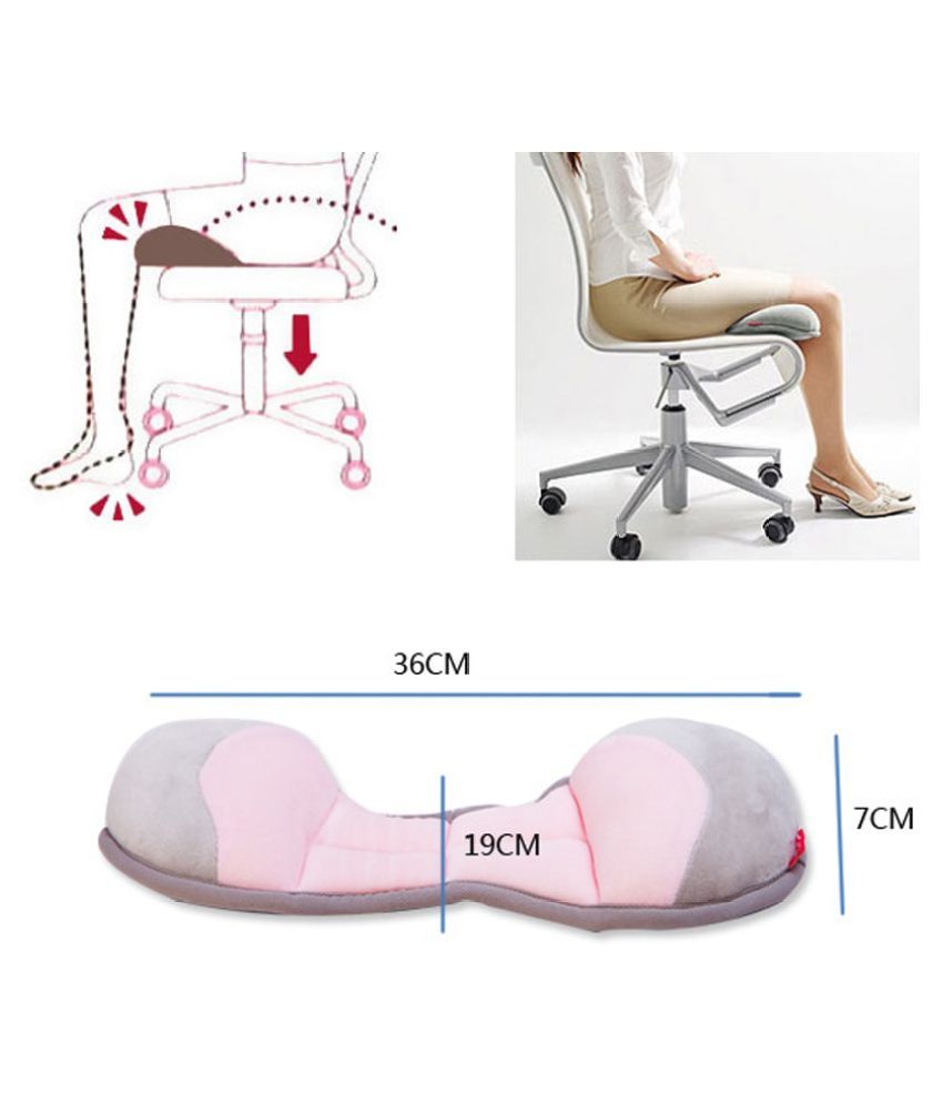 Wowobjects 1pc Knee Leg Pillow Wedge Leg Cushion Sciatic Nerve