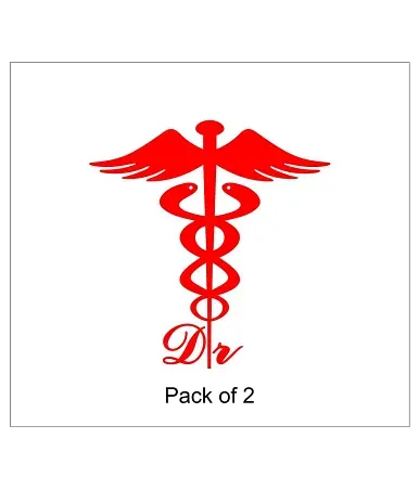 Doctor Car Decal Sticker Label Water Resistance Reflective RED Dye Cut St |  eBay