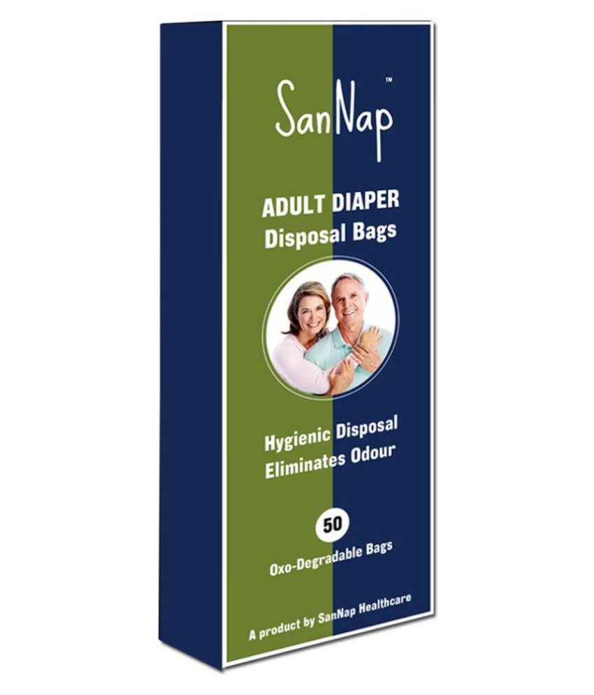 SanNap SanNap Adult Diaper Disposal Bag 40 Intimate Disposable Bag for