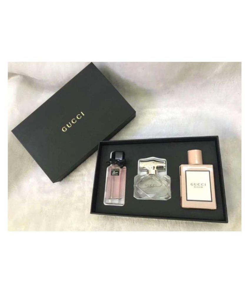 Gucci Frags perfume (3 in gift set Flora+Bamboo+Bloom: Buy Online at Best Prices in India - Snapdeal