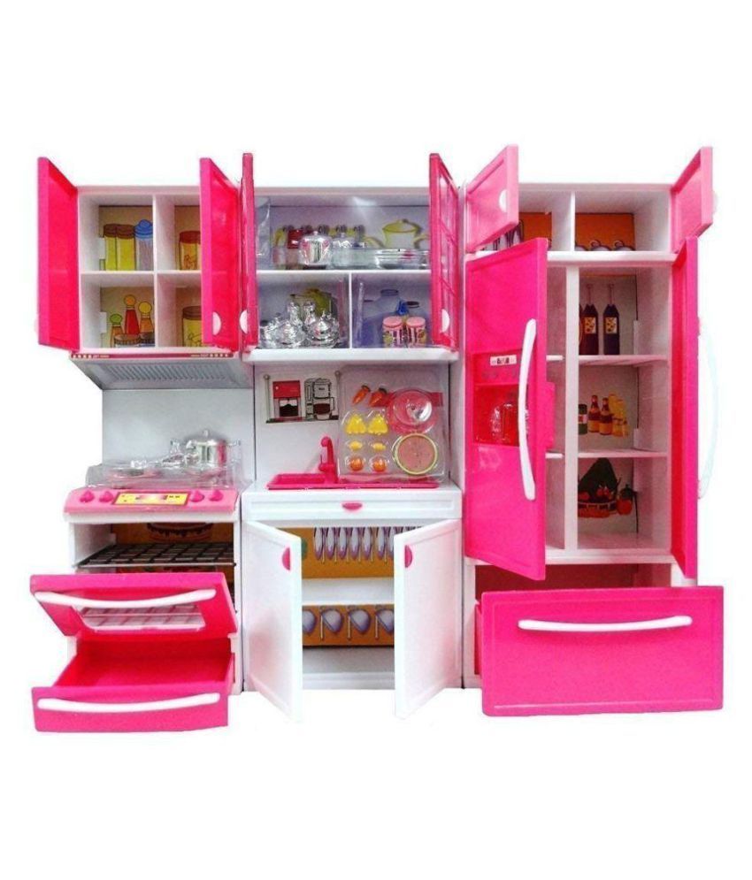 jvm luxury battery operated kitchen play set