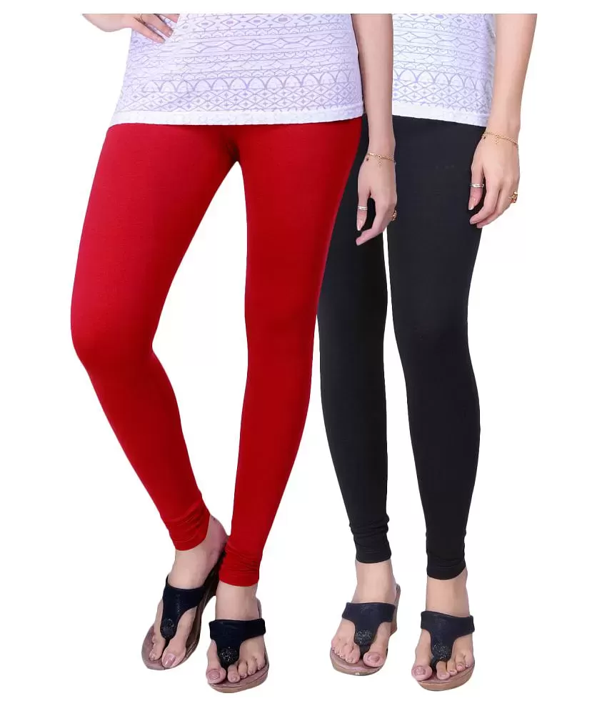 Buy Girls Maroon Stripes Leggings Online At Best Price - Sassafras.in