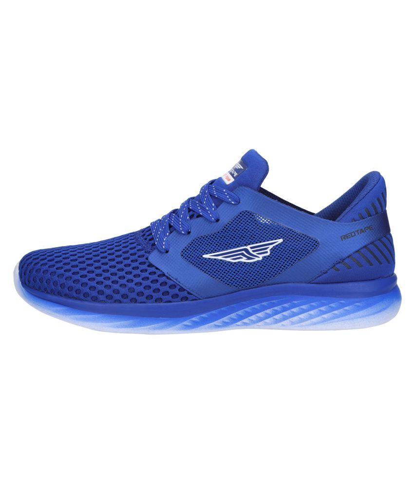 red tape blue shoes