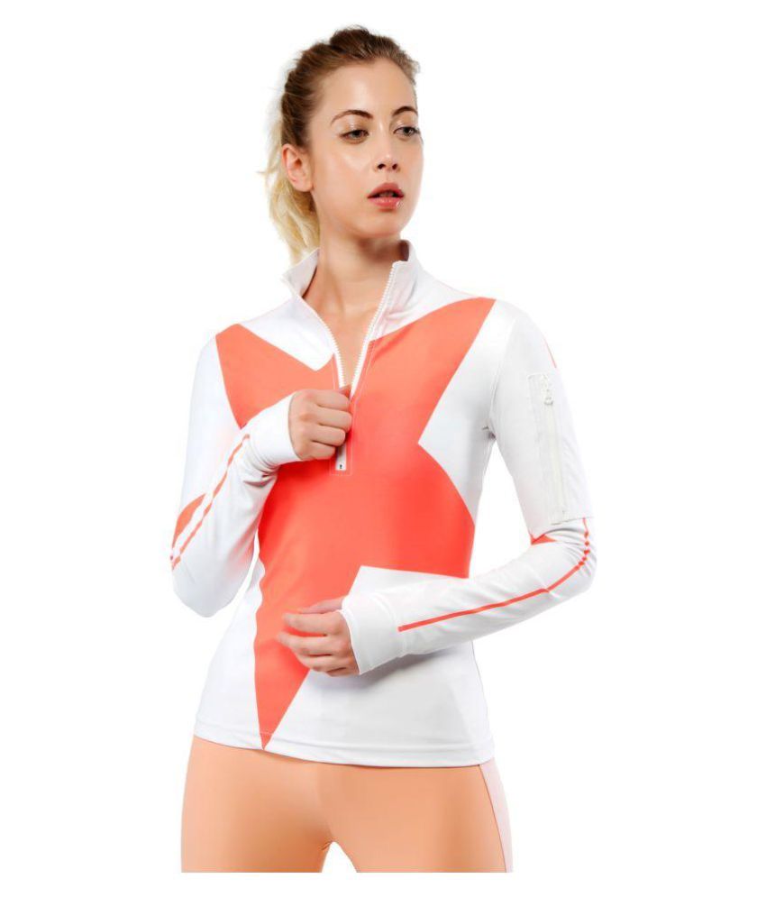     			Jukebox - Orange Polyester Women's Sweatshirt