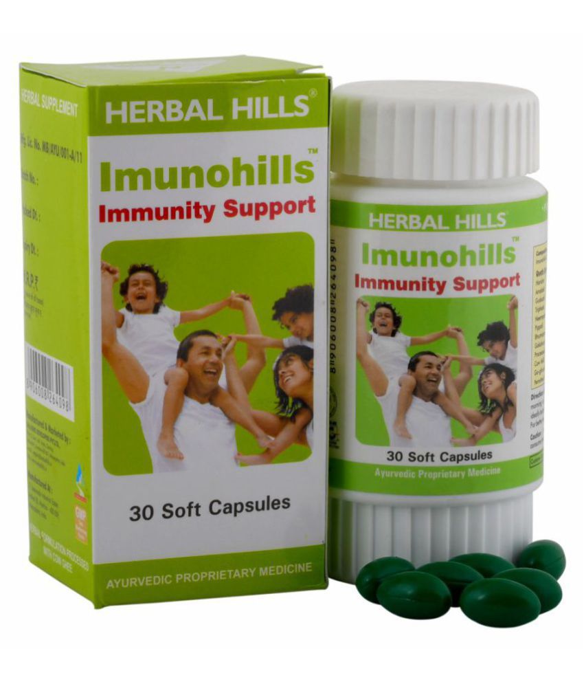     			Herbal Hills Imunohills Capsule 30 no.s Pack Of 1