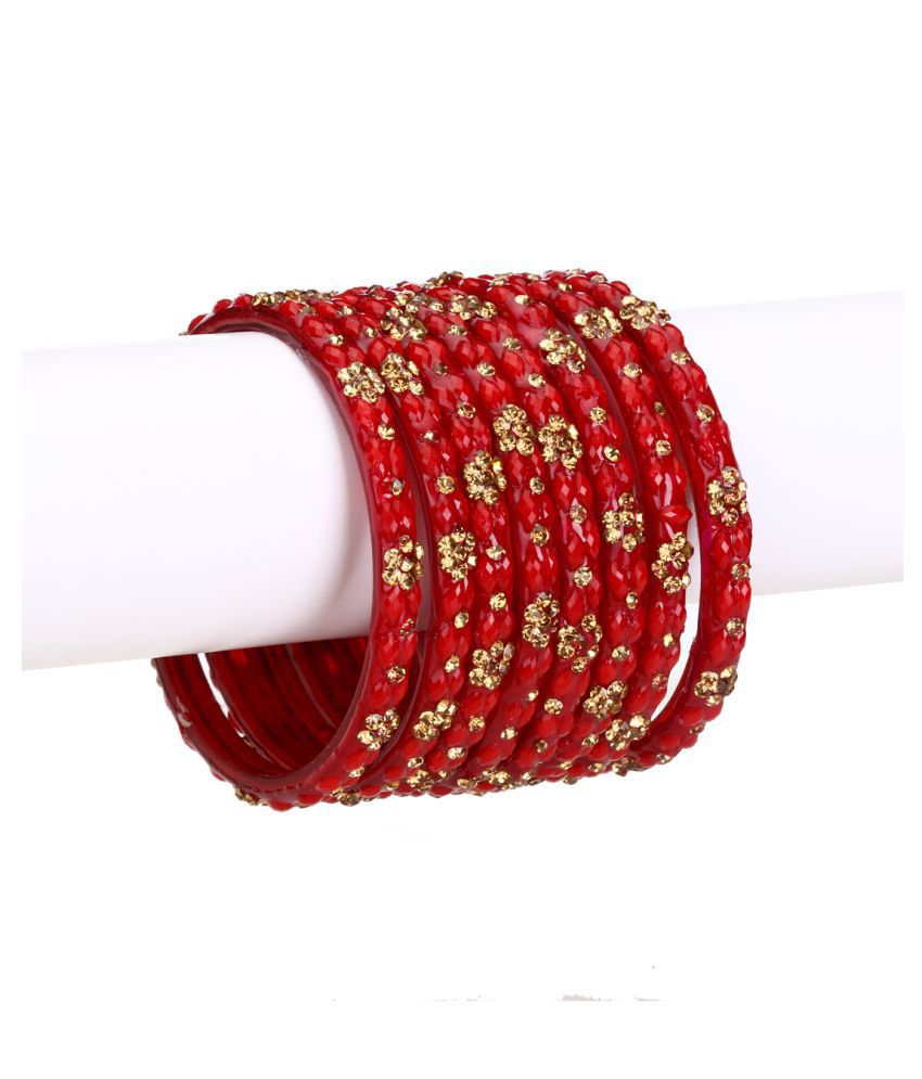     			AFAST - Red Bangle (Pack of 1)