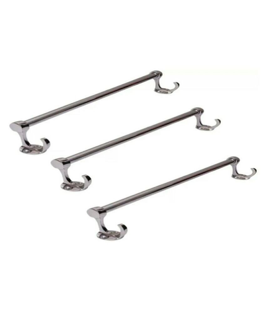     			Deeplax TOWEL ROD 24 INCHES (2FEET) SET OF 3 Stainless Steel Towel Rod