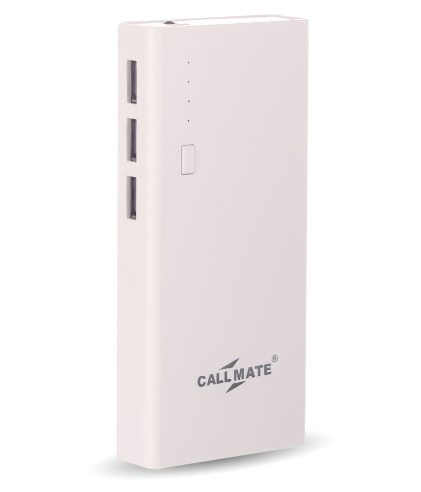     			Callmate 16800 -mAh Li-Ion Power Bank White