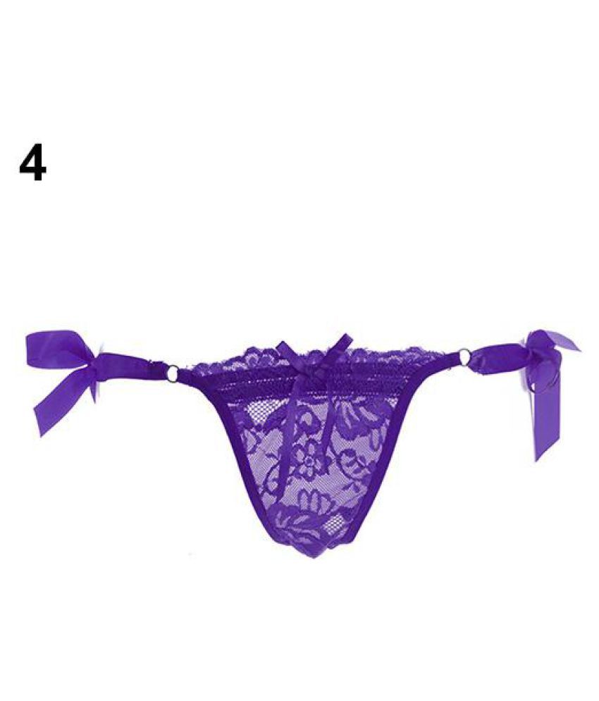 Buy Women S Sexy Lace Thongs G String V String Panty Knickers