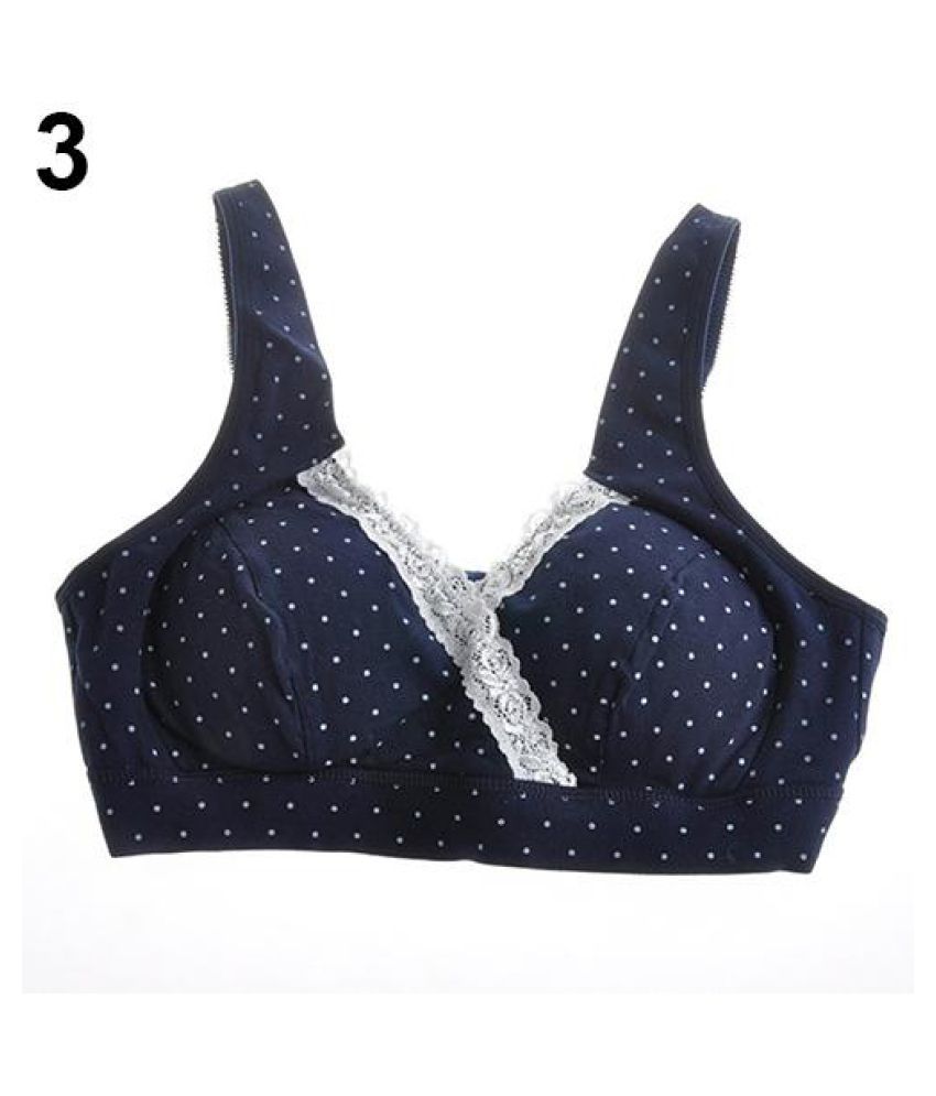 Pregnant Women Cotton Feeding Bras Cross Maternity Breastfeeding