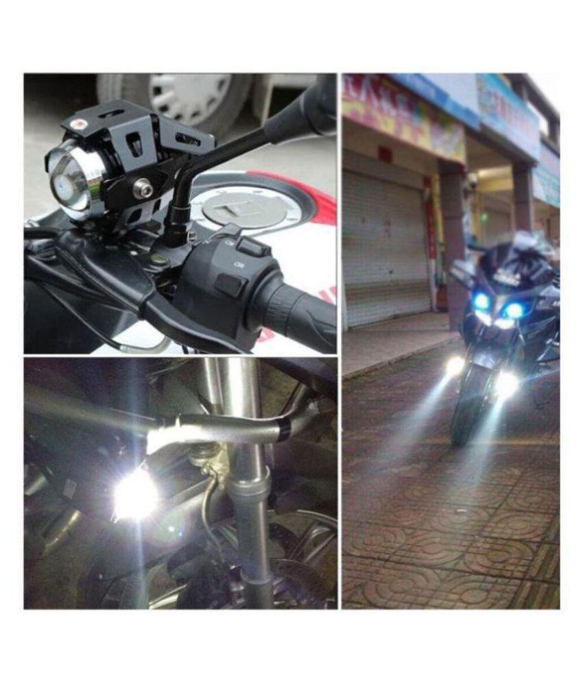 G 2pcs U5 Bike Fog Lamp Lights Aux Lights Driving