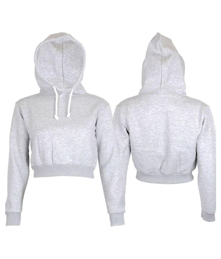 Buy Sexy Women Crop Top Hoodie Long Sleeve Autumn Spring Pullover Top Sweatshirt Online At Best Prices In India Snapdeal