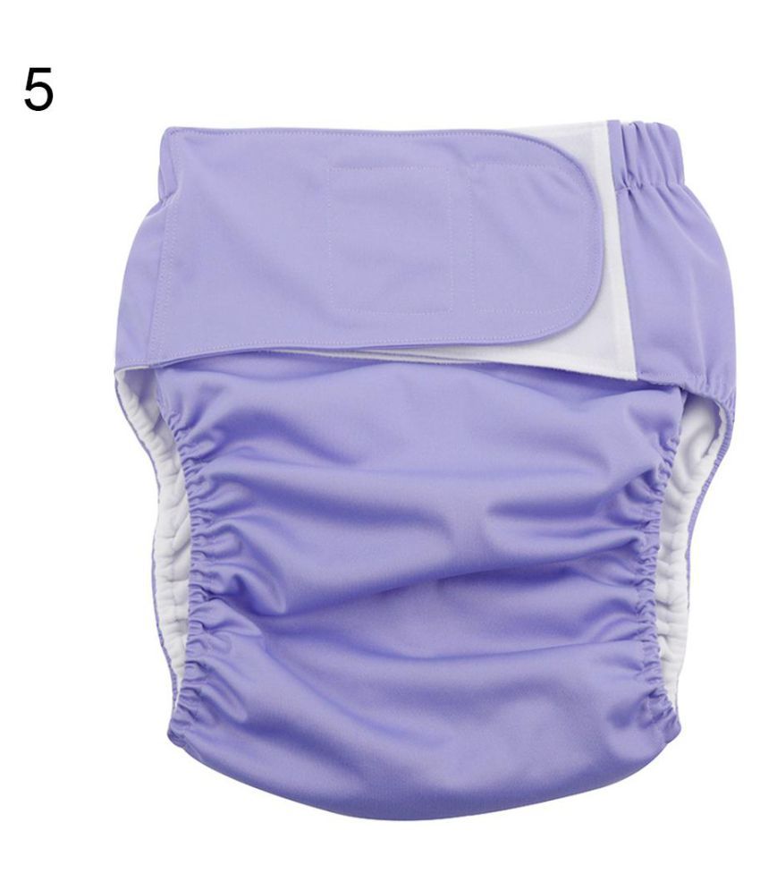 Reusable Adjustable Adult Cloth Diaper Nappy Pants for Incontinence