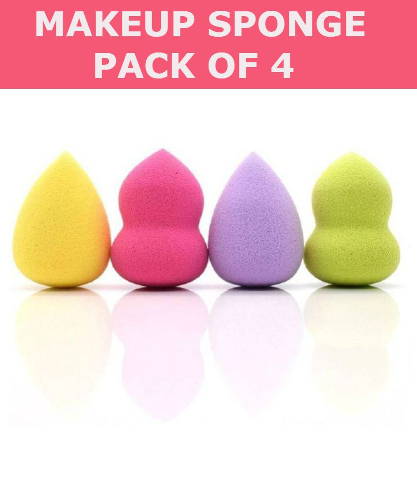 Beauty Blender Makeup Sponge- Assorted Colors (Pack of 4)