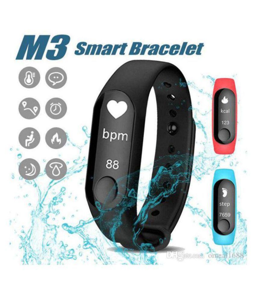 Black Cat M3 Smart Band With Heart Rate Sensor Features ...