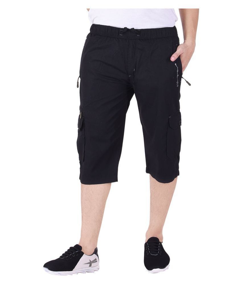 black cargos petite