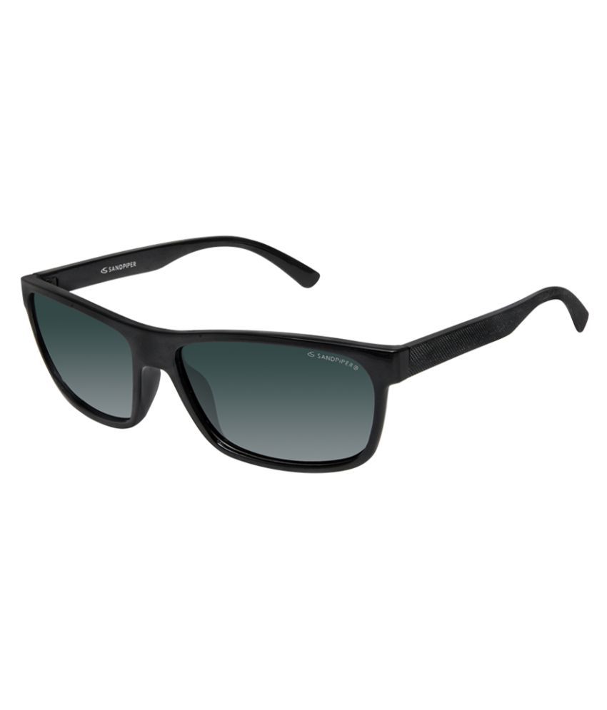 Sandpiper Black Rectangle Sunglasses ( SP8039C1 ) - Buy Sandpiper Black ...