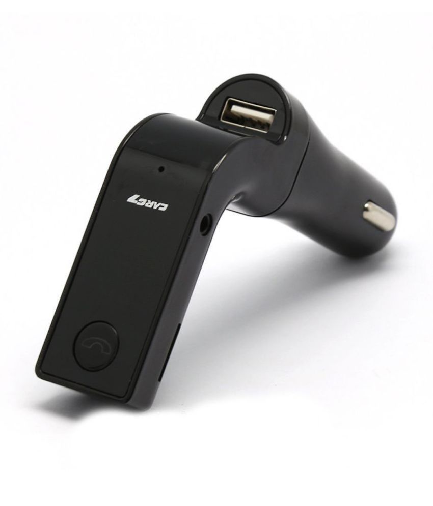 MAIPLE Black Bluetooth Transmitter Device & Mobile Charger CARG7 for