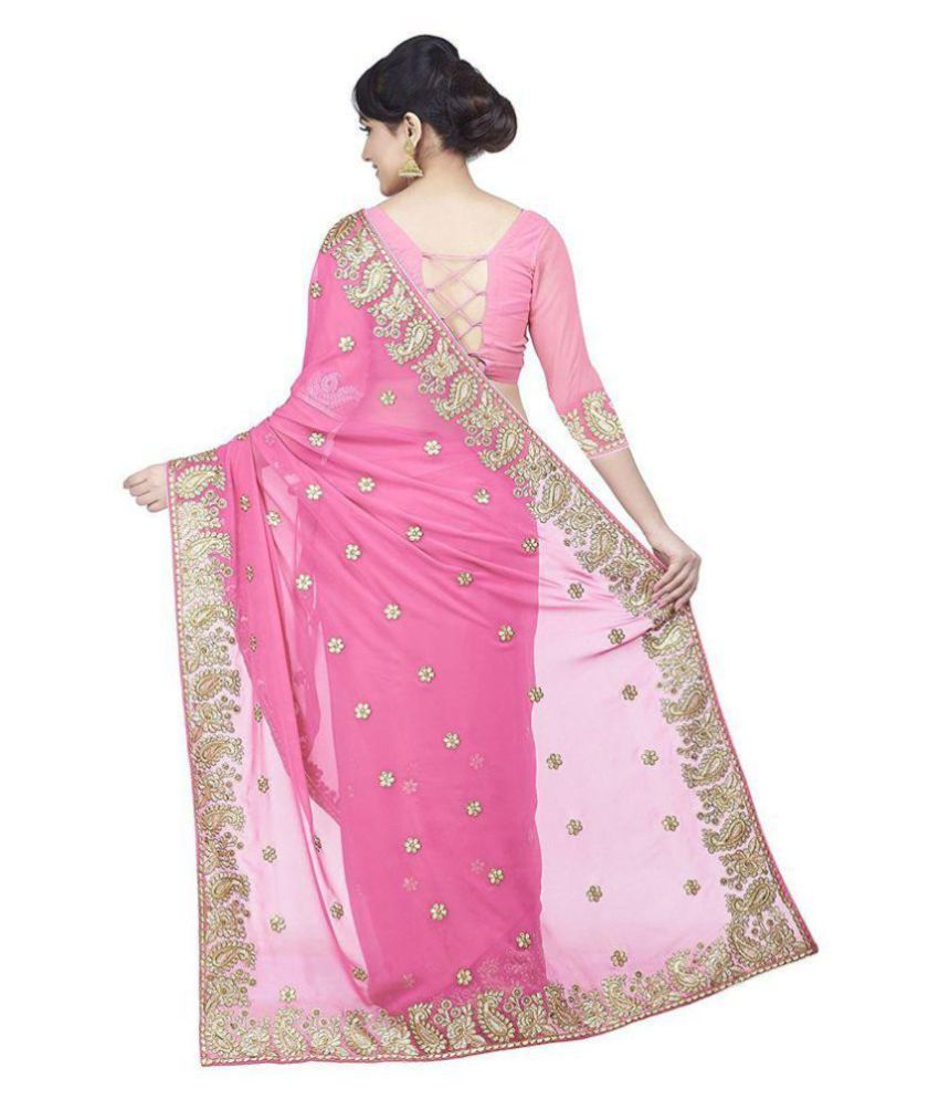 Viviki Fashion Pink Georgette Saree Buy Viviki Fashion Pink Georgette Saree Online At Low Price Snapdeal Com New year snapdeal coupons and app offers for you. viviki fashion pink georgette saree