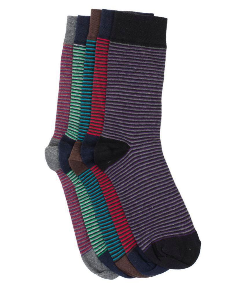 Tossido Multi Formal Full Length Socks: Buy Online at Low Price in ...