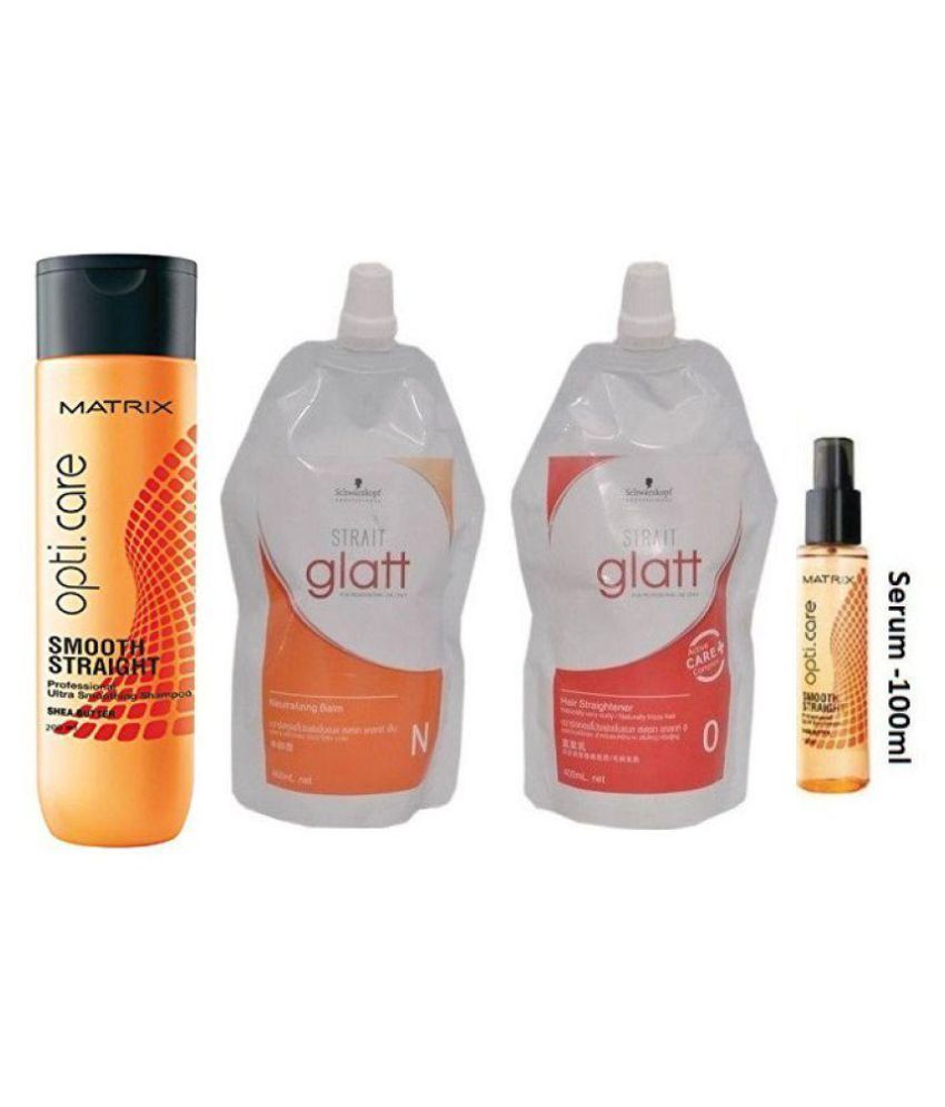 Apna E Bazaar Glatt Hair Straightening Cream Opti Care Serum