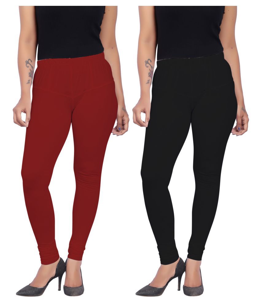 JET LYCOT COTTON LYCRA LEGGINGS 