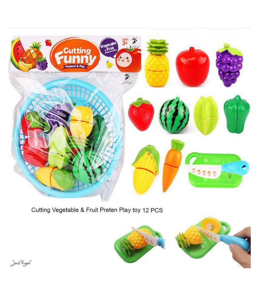 fruit cutting toy set amazon