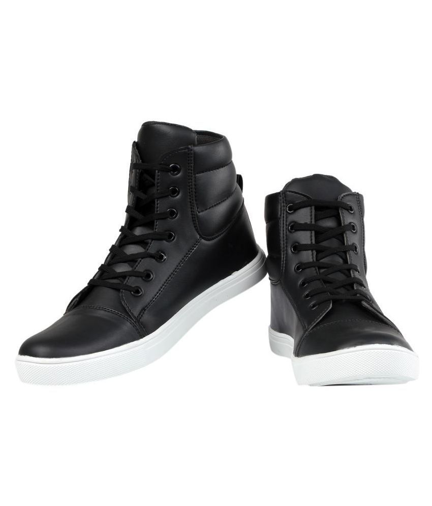 Style Height Sneakers Black Casual Shoes - Buy Style Height Sneakers ...
