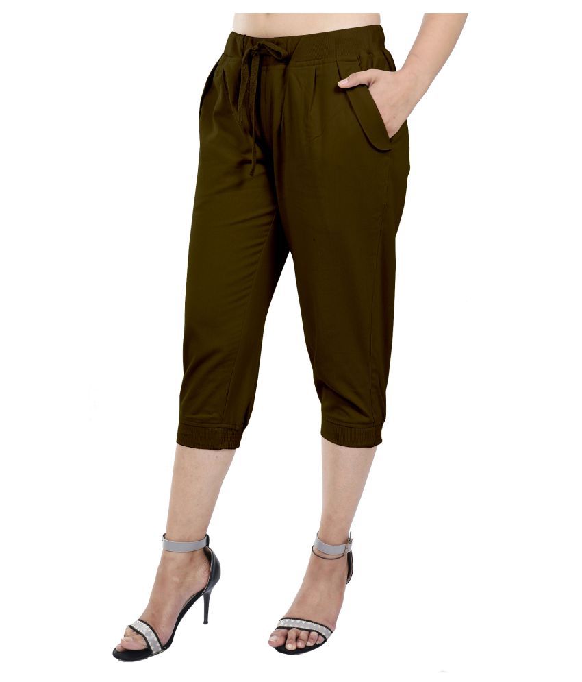 Buy GOODWILL Cotton Capris Online at Best Prices in India - Snapdeal