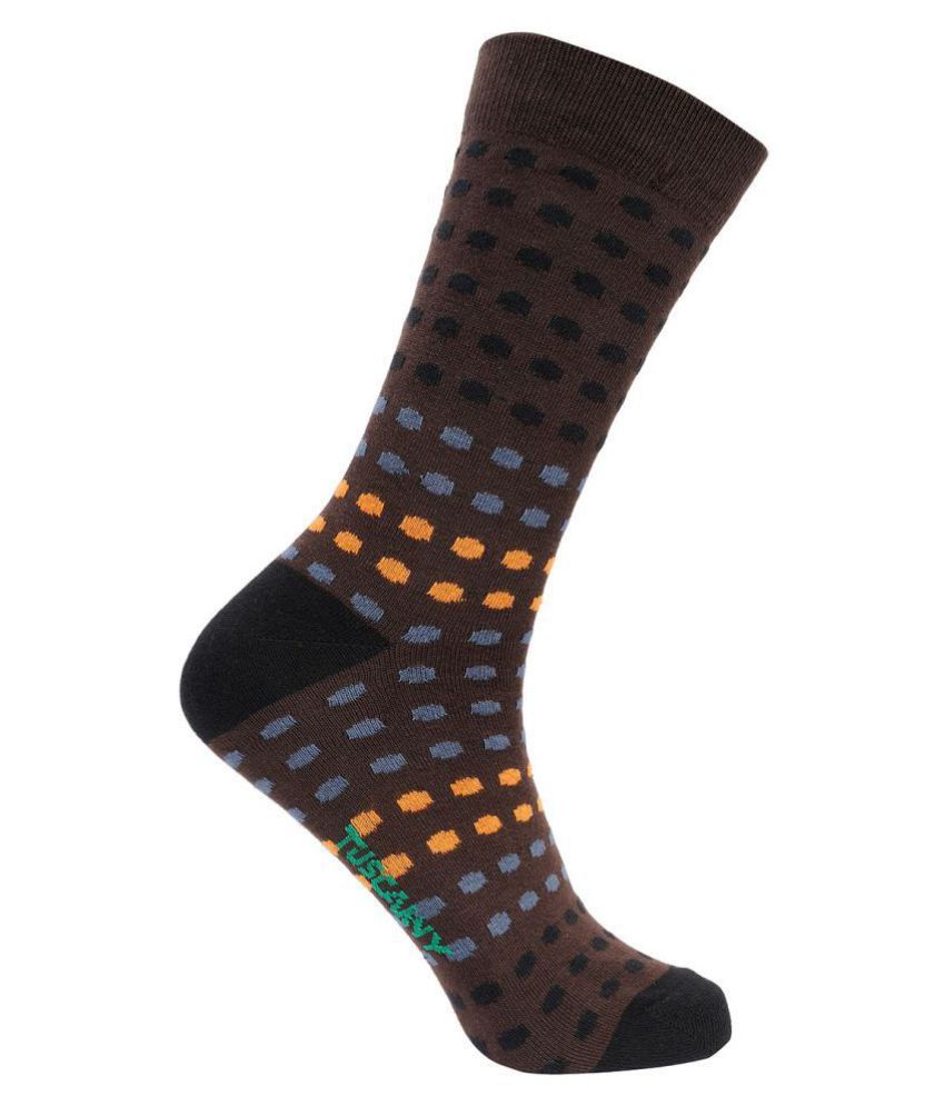 Tuscanny Multi Formal Full Length Socks: Buy Online at Low Price in ...