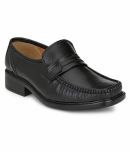 Fentacia Slip On Non-Leather Black Formal Shoes