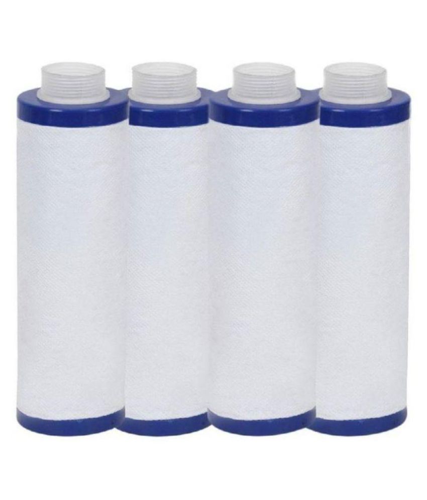 KRPLUS 9" Prefilter Thread Carbon filter Cartridge 4 pcs set for