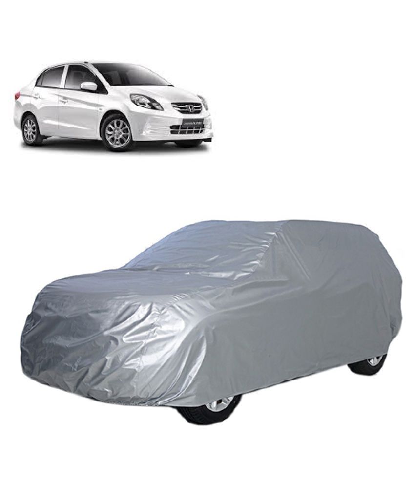 QualityBeast Car Body Cover for Honda Amaze [2014-2015] Silver: Buy