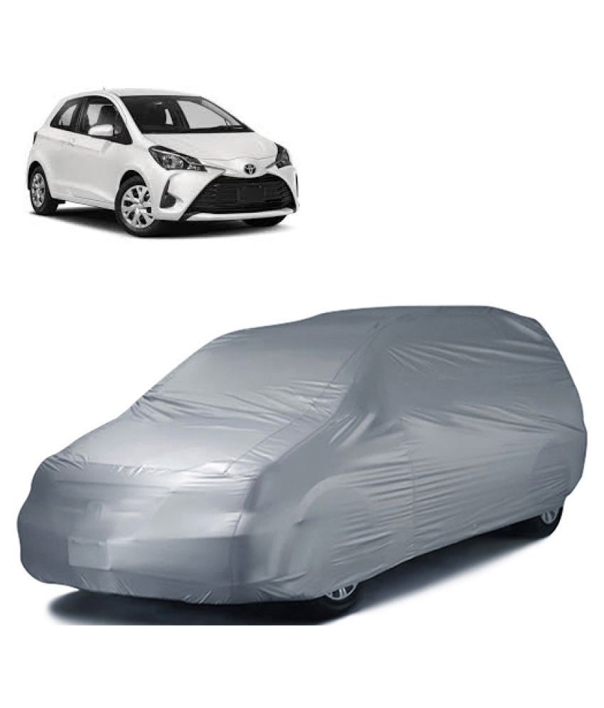 QualityBeast Silver Car Cover for Toyota Yaris Buy QualityBeast Silver