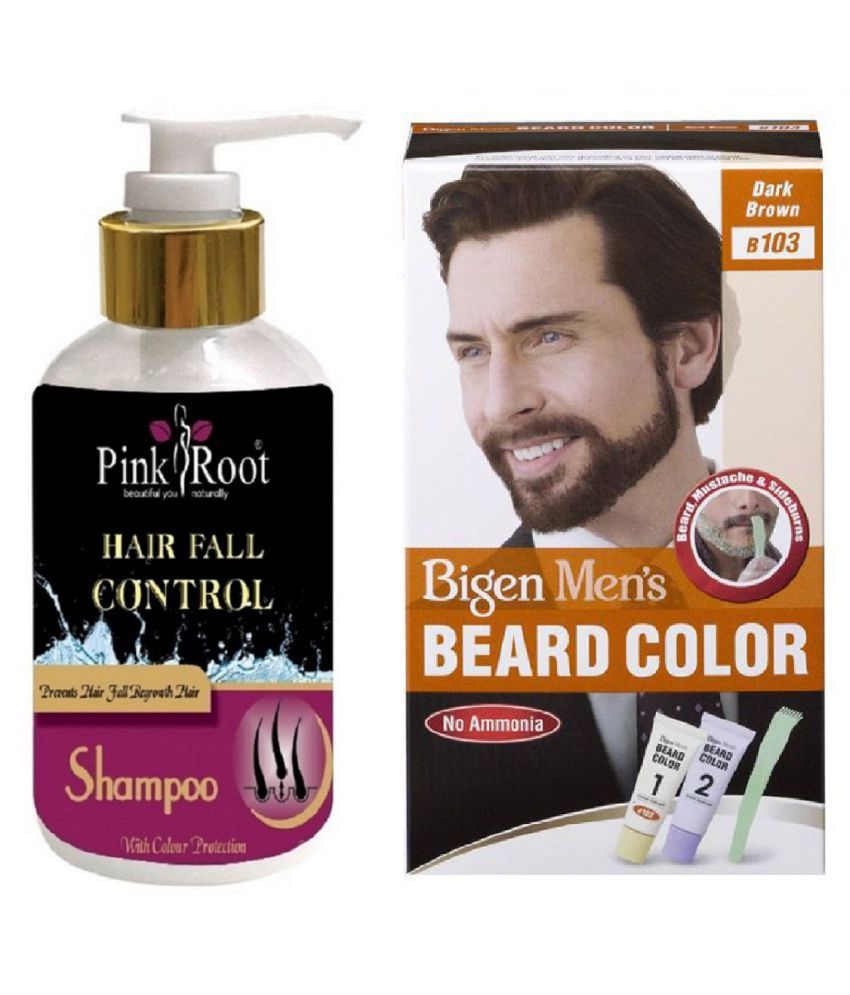 Pink Root Hair Fall Control Shampoo Bigen Men S Beard Color B103