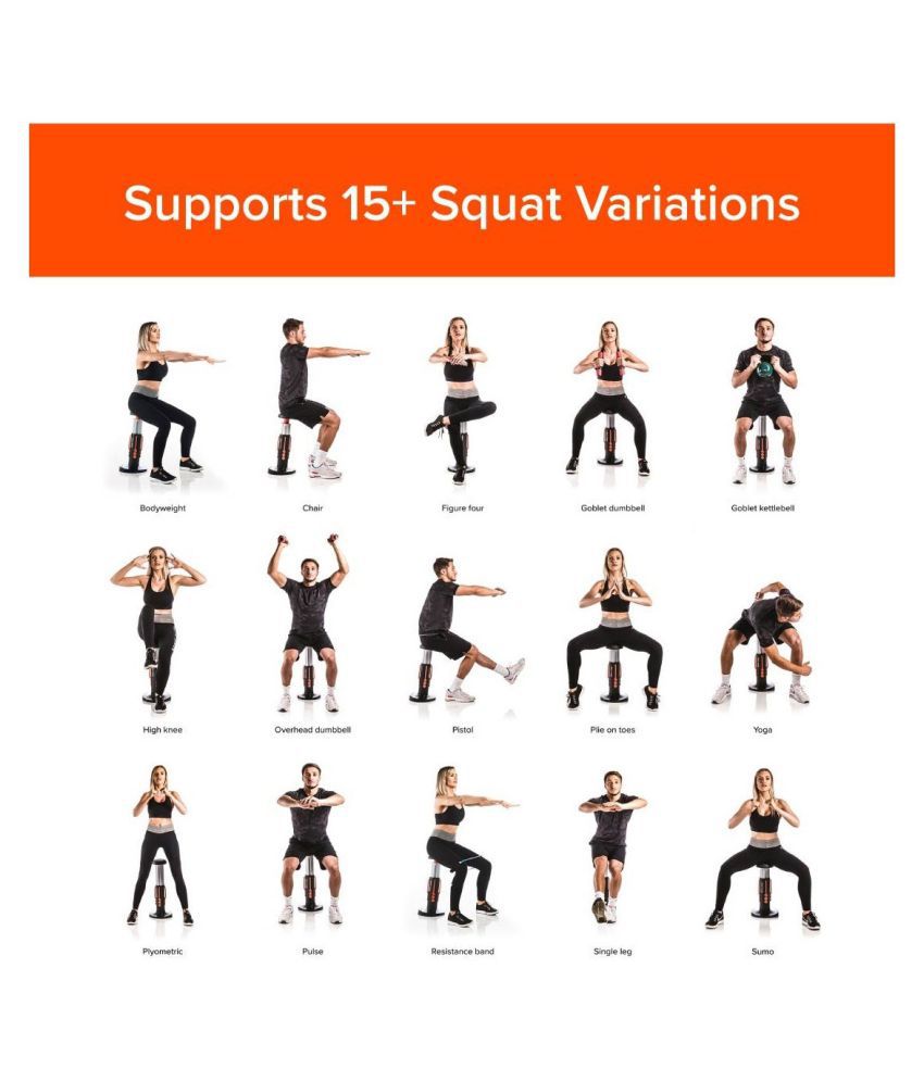 Squat Magic Home Gym Workout Sculpt Abs Butt Core Legs