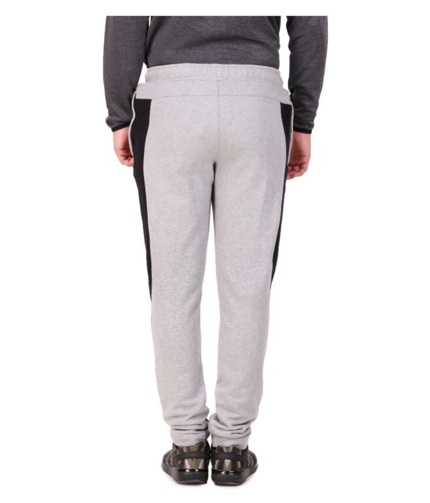 dark grey track pants