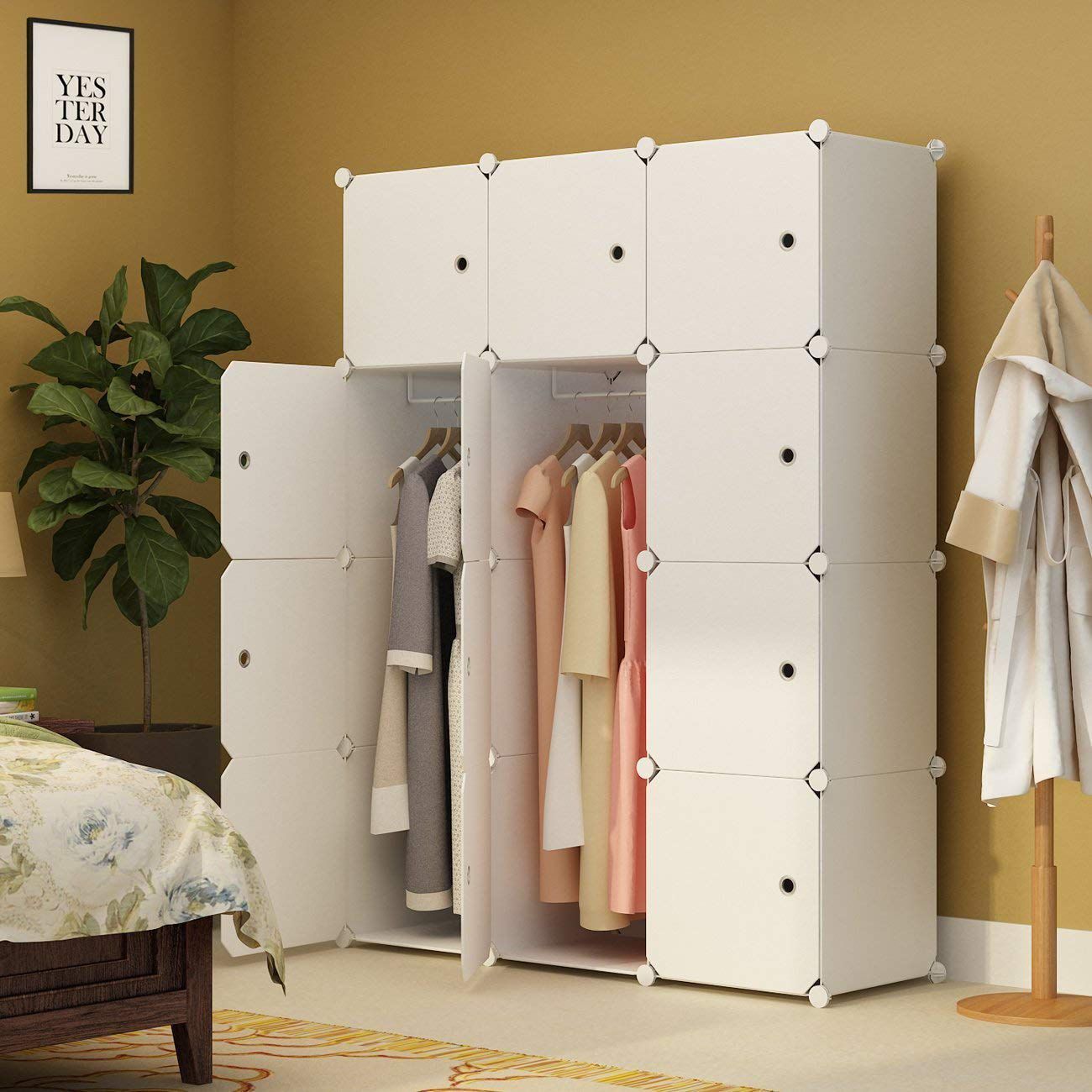 House of Quirk Portable Closet  Clothes  Wardrobe  Storage 