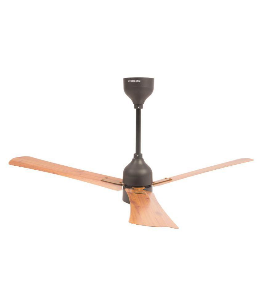 Gorilla Renesa Energy Saving 5 Star Rated Remote Control And Bldc Motor 1200mm 3 Blade Ceiling Fan Oak Wood