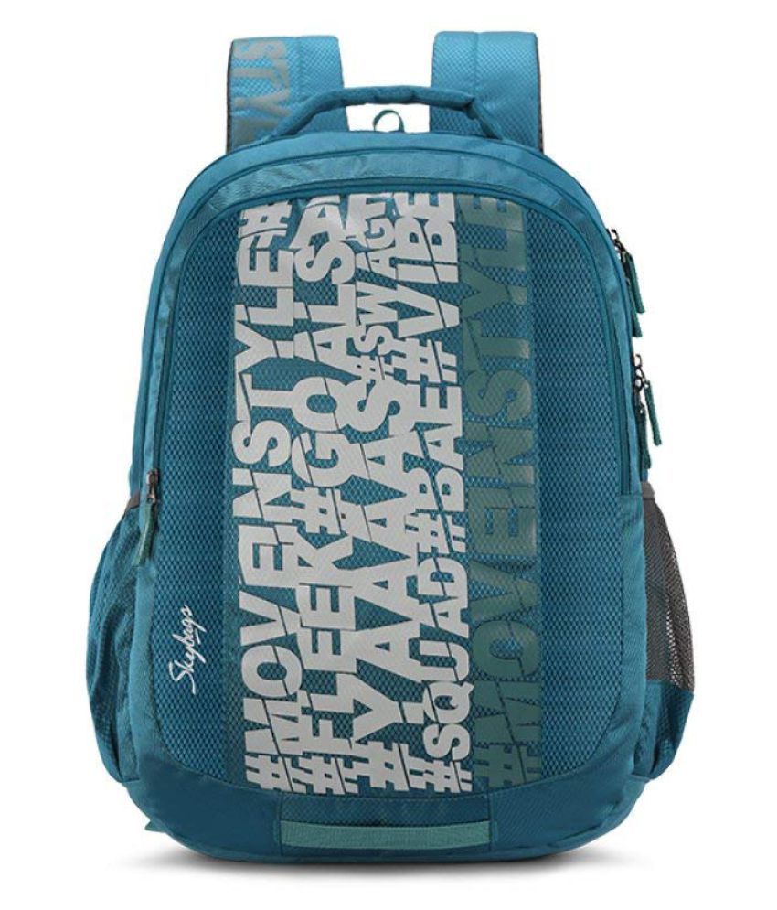 skybags bingo plus 35.9856 ltrs blue school backpack