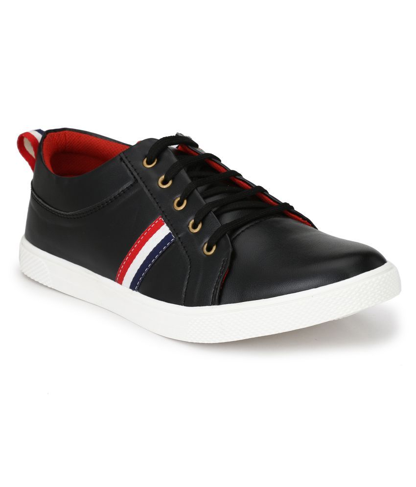 ADISO-01 Lifestyle Black Casual Shoes 