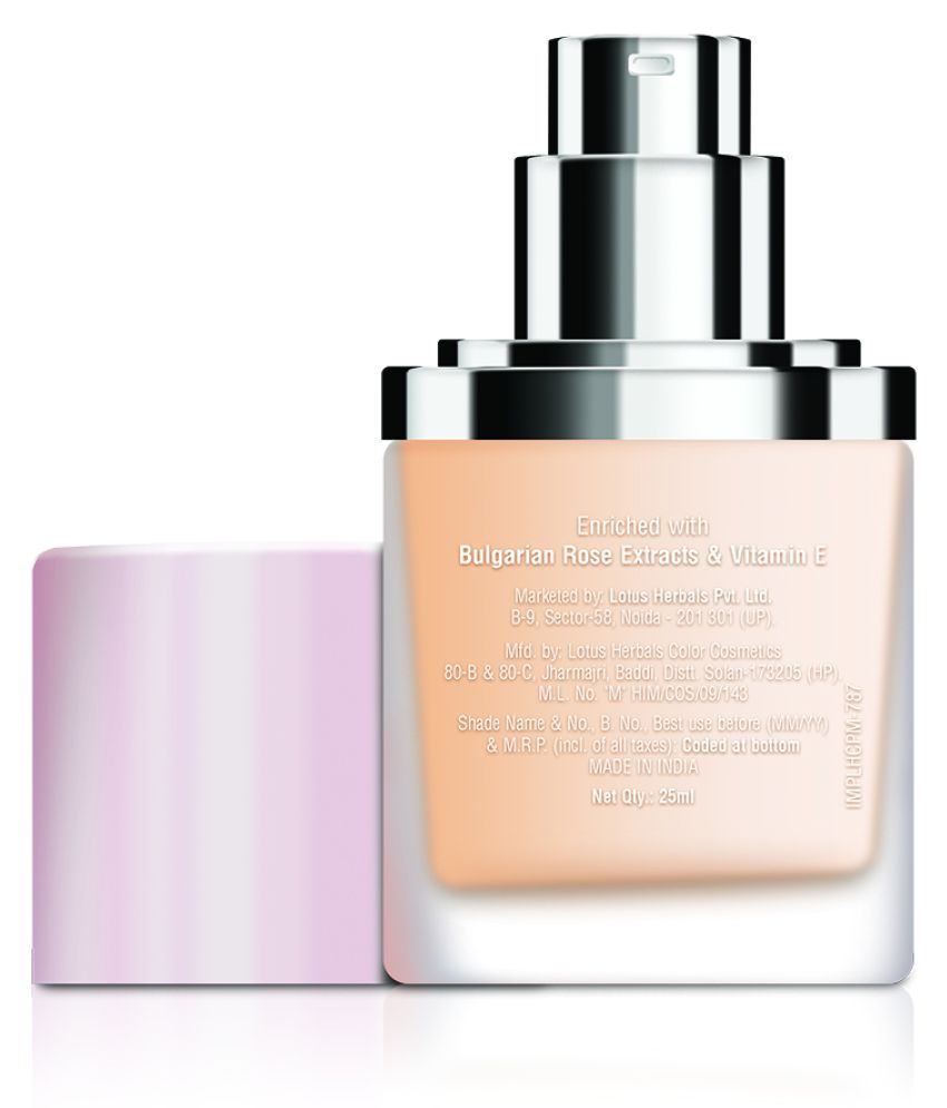 Lotus Makeup Ecostay Radiant Gel Foundation Ivory (RG03)30ml Buy