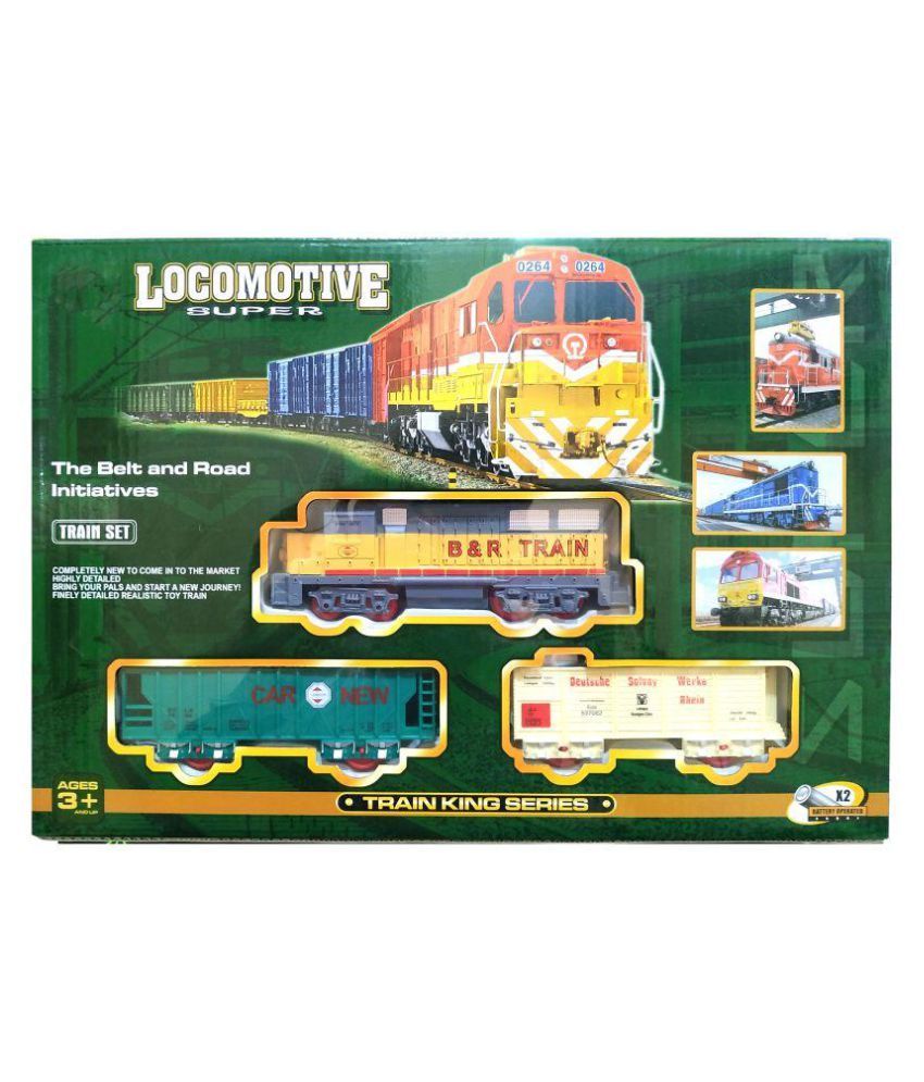 locomotive toy train set