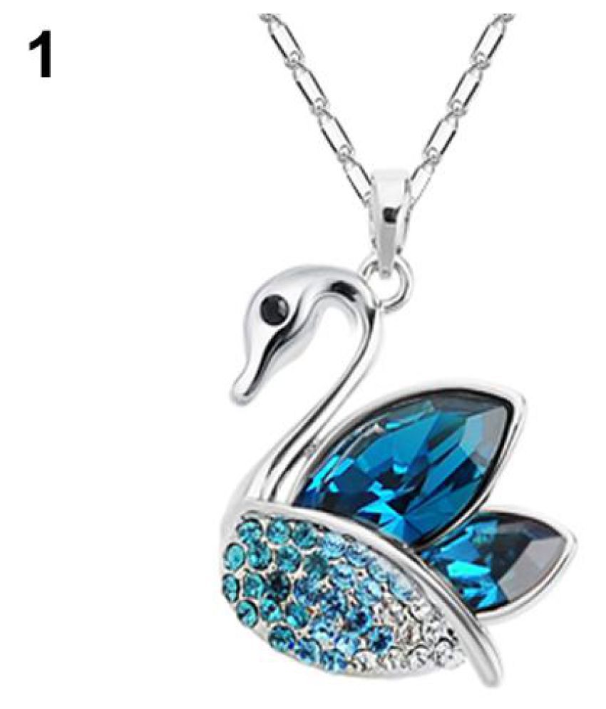 Lady Girl Fashion Silver Color Plated 